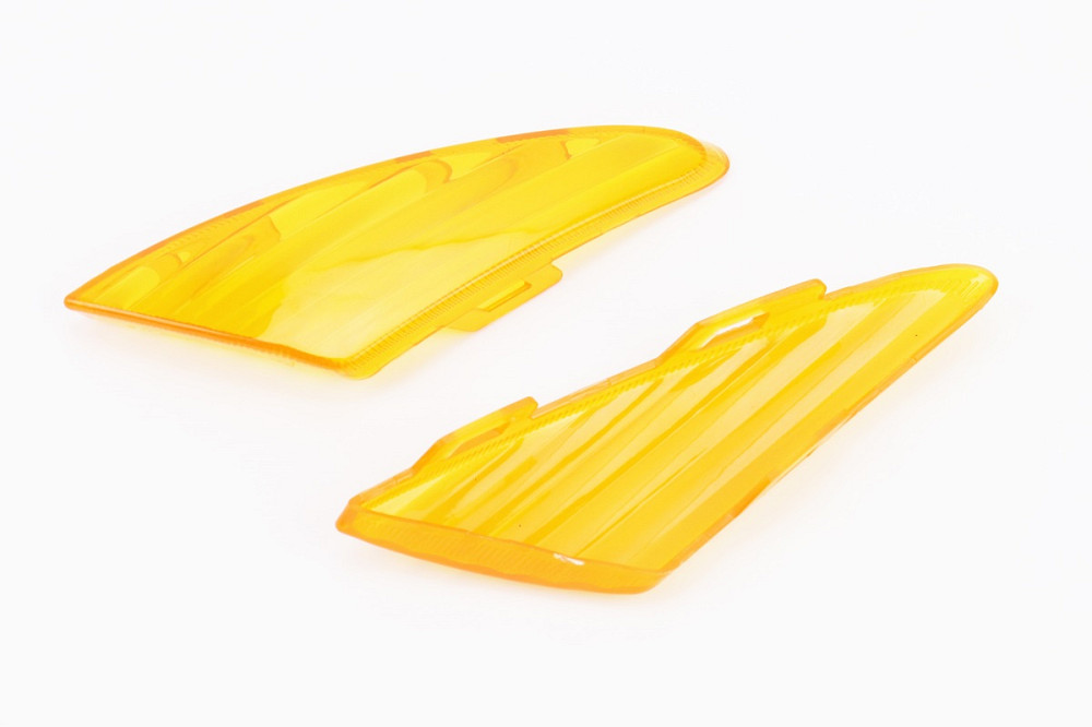 Yamaha JOG NEXT ZONE ZR "скло"- поворотів передніх к-кт 2шт, жовті, тип 2 Київ - фото 1