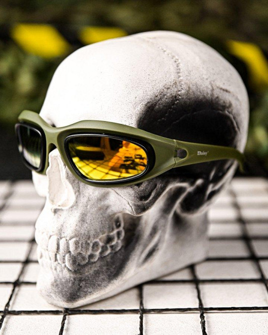 СОЛНЦЕЗАЩИТНЫЕ ОЧКИ ТАКТИЧЕСКИЕ Daisy   ПП7822 Одесса - изображение 2