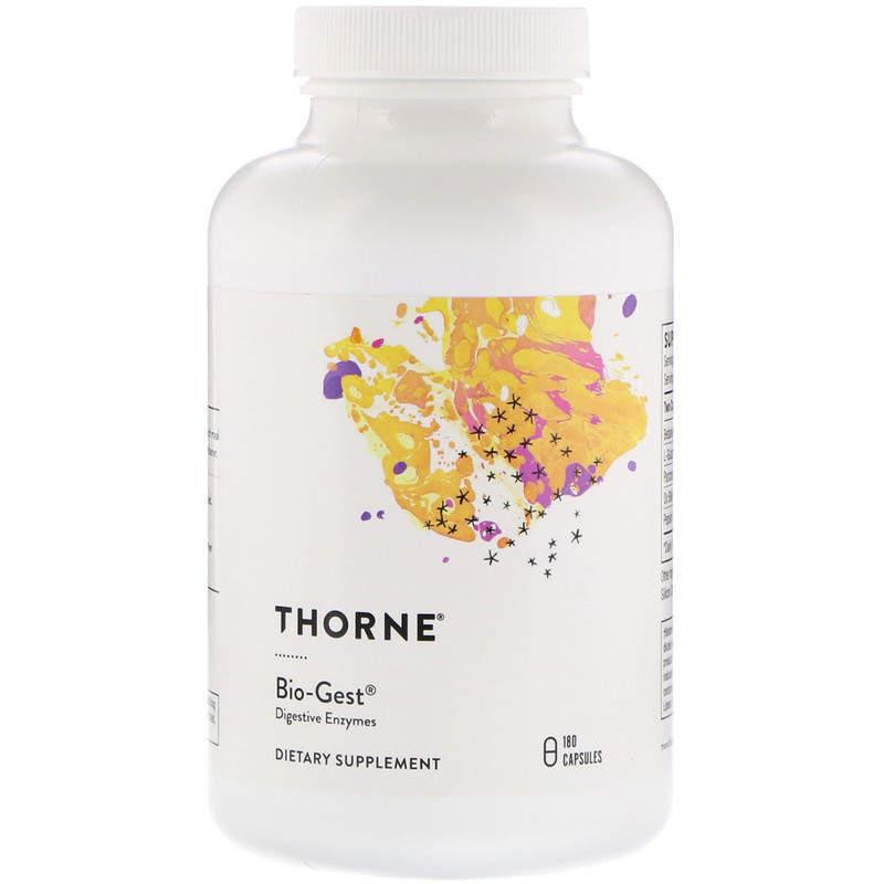 Ферменти Thorne Bio-Gest, 180 капсул Киев - изображение 5
