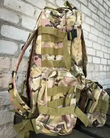 Рюкзак тактичний Нейлон мультикам, 50 л Запоріжжя