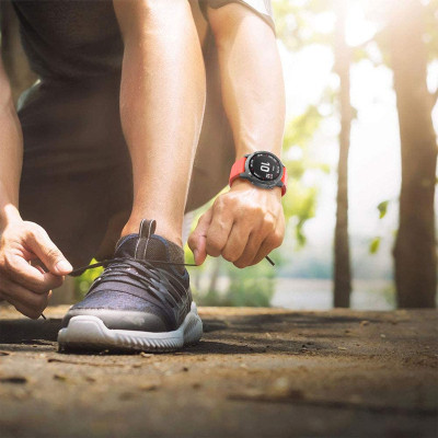 Ремінець до смарт-годинника Armorstandart Silicone для Garmin 26mm Coral Red (ARM87729) Вінниця - фото 4