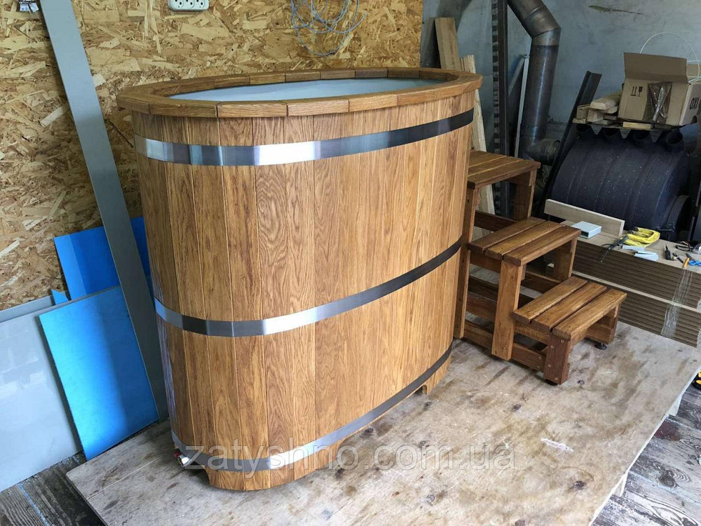 Купель120*75*110 для хрещення до церкви з поліпропіленовою вставкою Київ - фото 4