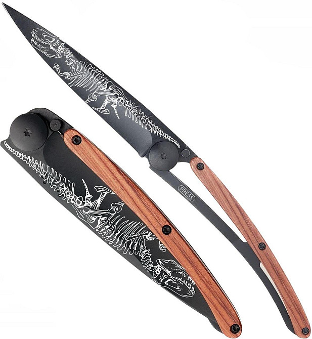 Универсальный Складной Нож с лазерной гравировкой T-REX Deejo 