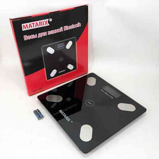 Розумні підлогові ваги bluetooth MATARIX MX-454 App, Ваги з функцією синхронізації з додатком SI-94 Київ