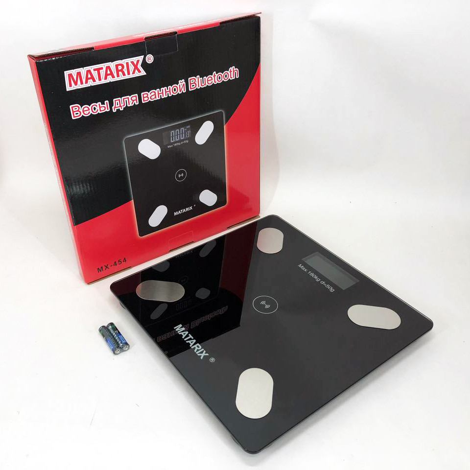 Напольные смарт весы с приложением на телефон MATARIX, Умные напольные весы с приложением SI-94 Киев - изображение 2