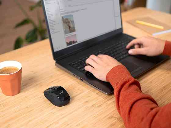 Мышь Trust Primo Черная Беспроводная оптическая 2.4G USB 1000/1600 DPI амбидекстрная для ноутбука/PC/Mac Киев