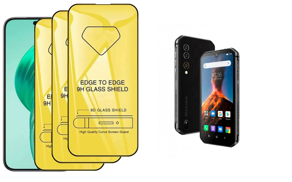 Захисне скло DefenzoGlass для Blackview BV9900, BV9900E, BV9900 Pro – подвійна міцність Київ - фото 3