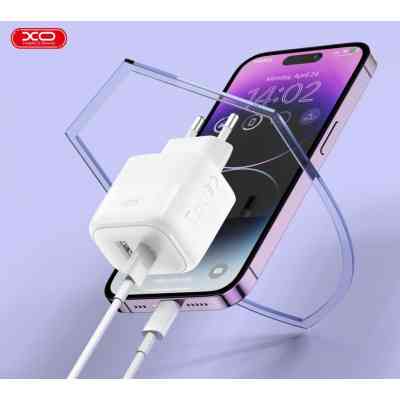 Зарядное устройство XO 1xUSB QC3.0 + 1xUSB-C PD20W (XO-QC37) Винница