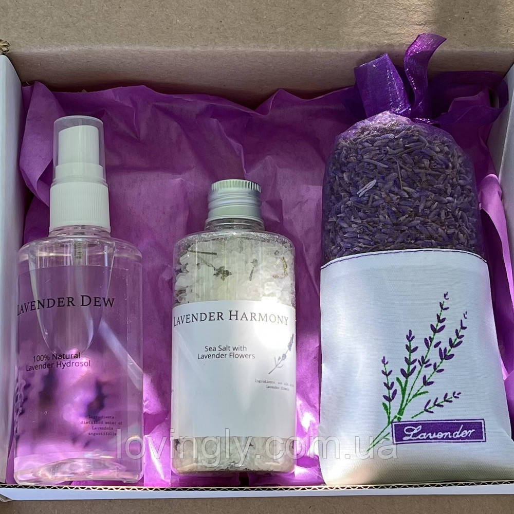Мини-бокс с лавандовым наполнением, подарок - комплимент Ирпень - изображение 3