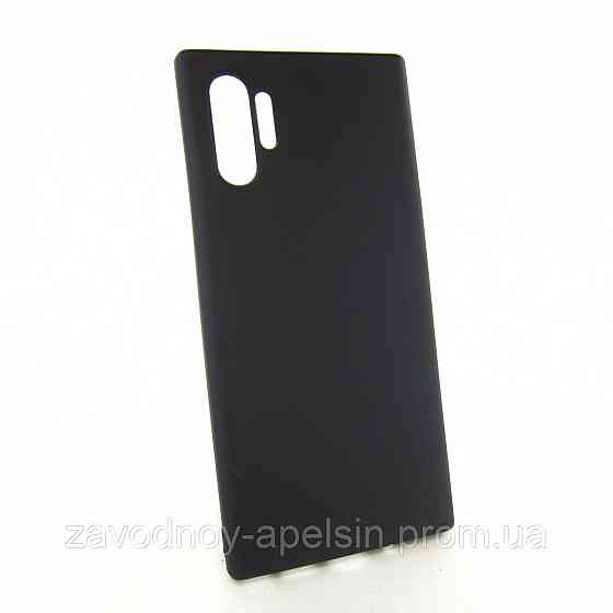 Samsung N975 Note 10 plus Силіконовий чохол (чорний) Одеса