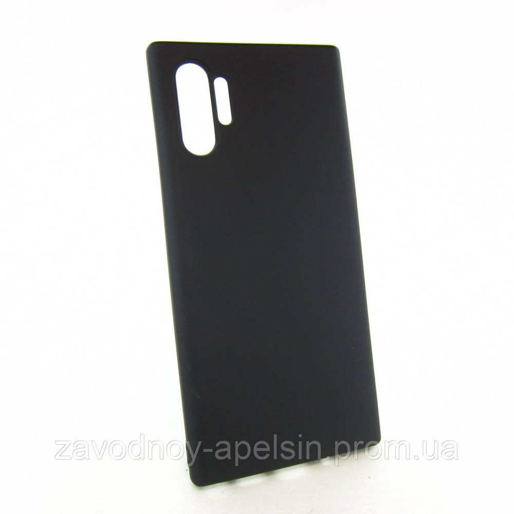 Samsung N975 Note 10 plus Силіконовий чохол (чорний) Одеса - фото 1