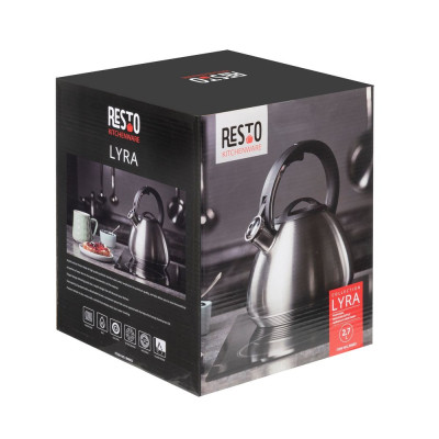 Чайник Resto Lyra 2.7 л Сталевий (90603) Вінниця - фото 4