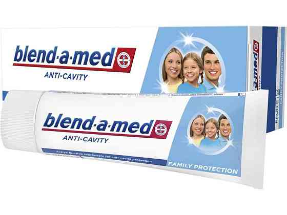 Зубна паста 75мл Анти-карієс Захист для всієї родини ТМ Blend-a-med   Solmir Київ