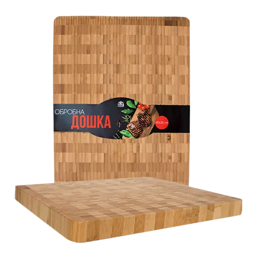 Дошка кухонна 40*30*3,3 см бамбук 8828 S&T Житомир