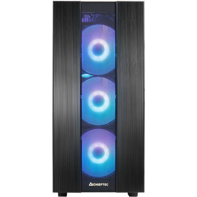 Корпус Chieftec HUNTER 2 GS-02B-OP 4x120mm A-RGB, USB-C, ATX, без БЖ, Black Вінниця - фото 4