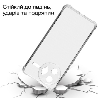 Чохол до мобільного телефона BeCover Anti-Shock Poco F7 Ultra Clear (713808) Вінниця - фото 3