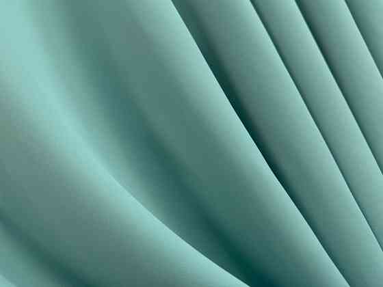 Комплект коротких штор VR-Textil Блекаут Midnight № 1229ш Бірюзовий 130х170 см 2 шт (35-0454) Київ