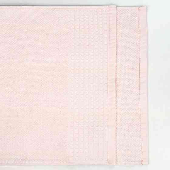 Полотенце махровое Вафельний Бордюр GM Textile 40х70см 500г/м2 (Светло-Розовый) Сумы