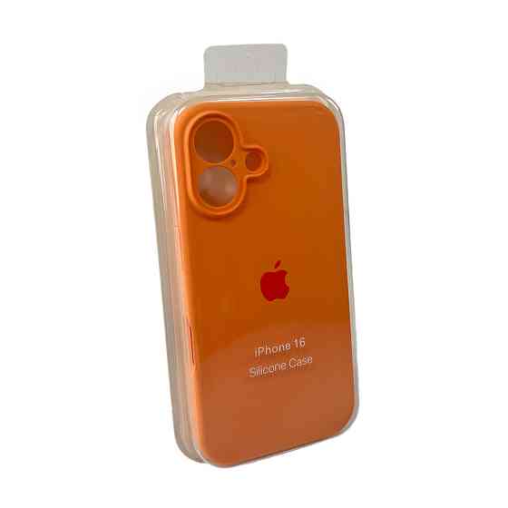 Чохол для смартфона Silicone Full Case AA Camera Protect for Apple iPhone 16 34,Papaya Київ