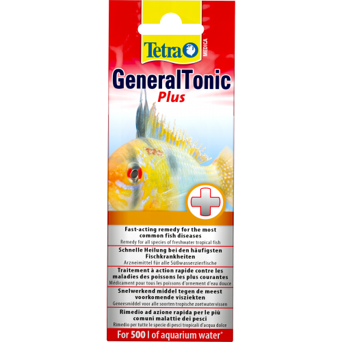 Средство Tetra Medica General Tonic Plus для рыб лекарственное от бактериальных и паразитарных заболеваний 20 мл на 500 л Киев - изображение 1