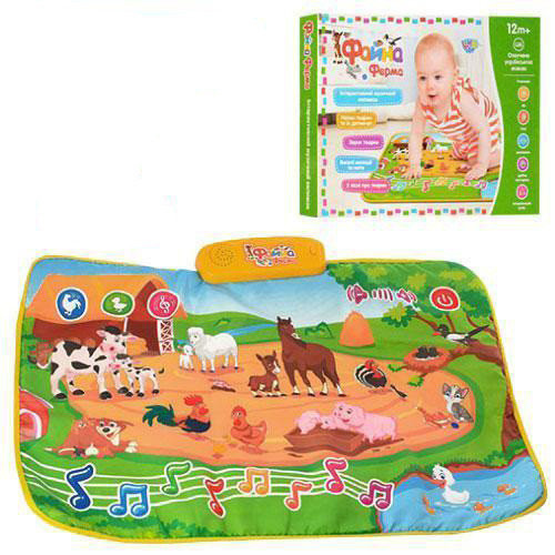 Детский развивающий коврик Прекрасная ферма M 3455 на укр. языке Винница - изображение 1