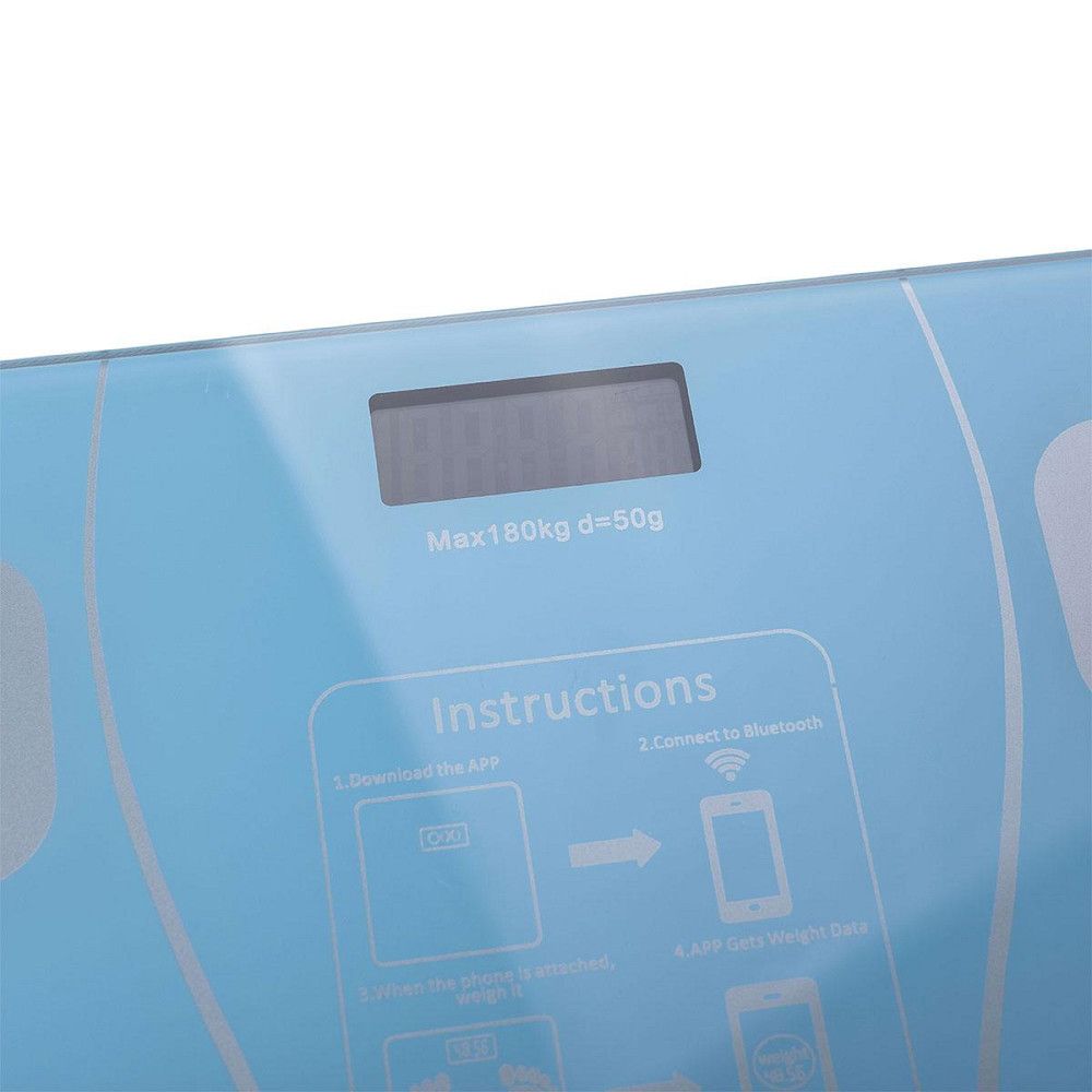 Напольные весы Sokany электронные до 180 кг синхронизация с телефоном SK-19019BL Киев - изображение 2