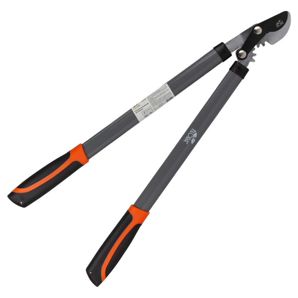 Сучкорез плоскостной шестеренчатый стальные рукоятки 610мм FLORA (5022504) Киев - изображение 1