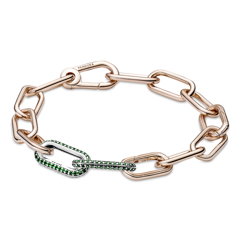 Срібниа ланка подвійна з паведля браслетів Пандора Мі MasterSem Київ - фото 2