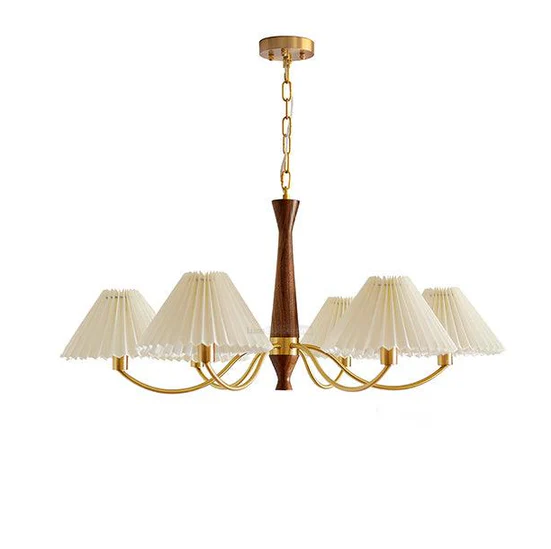 Люстра светодиодная потолочная 6912 Патриция (Золотистый) 5 плафонов Винница - изображение 1