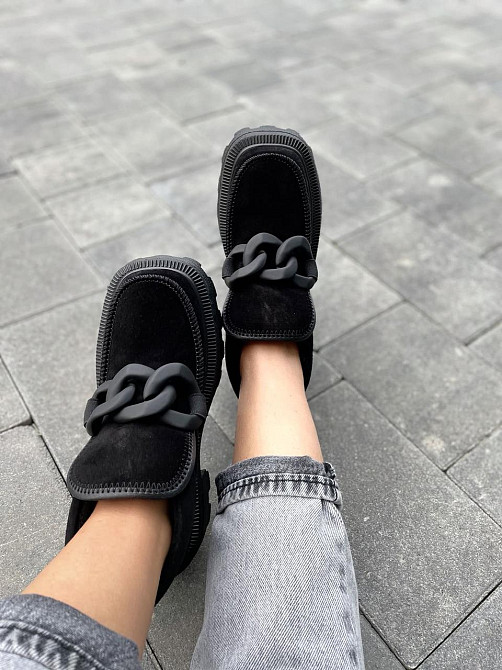 Marko Черевики жіночі DE MARKO чорні замша натуральна 40р. (4800) Коломия - фото 4