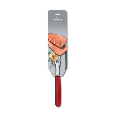 Столовая вилка Victorinox SwissClassic Carving Fork 15 cm Red (5.2101.15B) Винница - изображение 2
