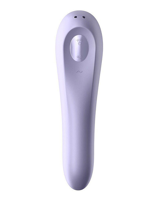 Смарт-вібратор та вакуумний стимулятор 2в1 Satisfyer Dual Pleasure Mauve Sex Aura Київ - фото 3