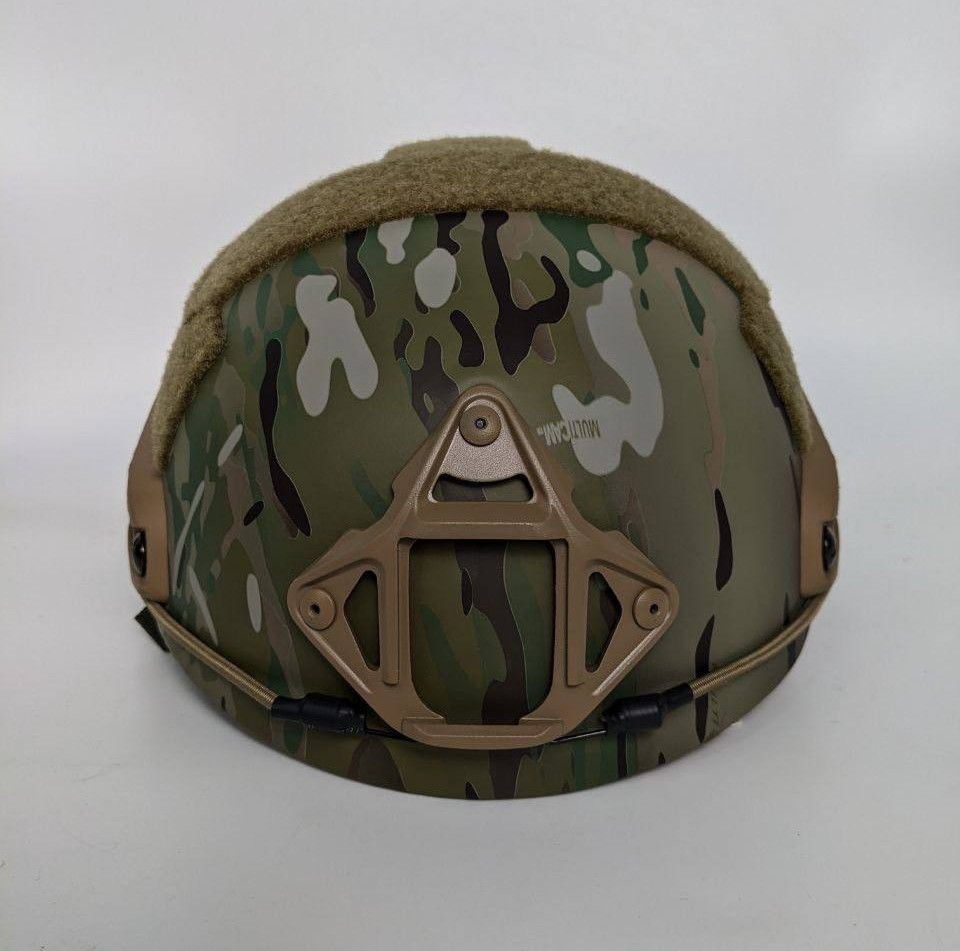 Тактичний кевларовий шолом Fast Team Wendy з покращеною підвісною системою та подушечками (Мультикам) Київ - фото 2
