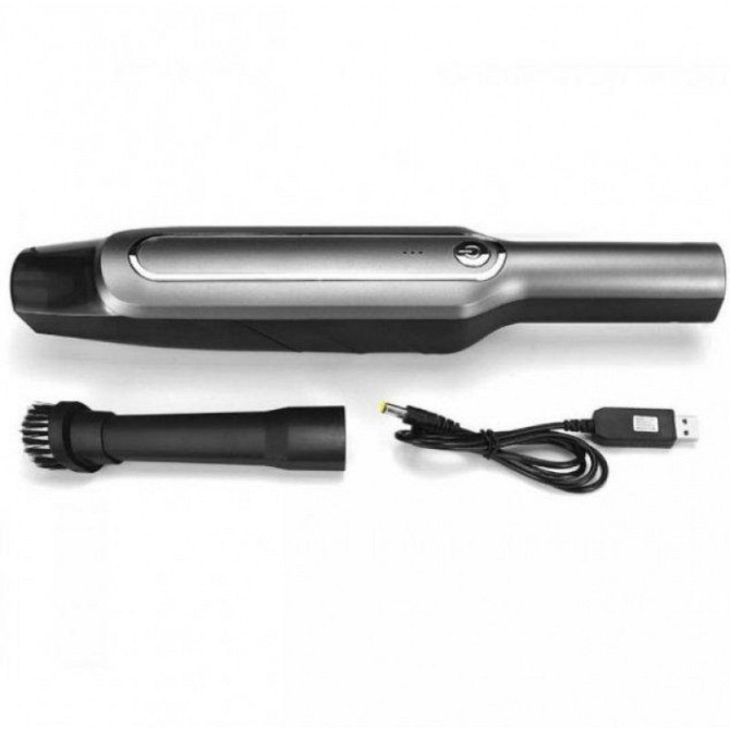 Пилосос автомобільний CAR VACUM 888 + Charge 8082 контейнер 0.1л 30 хв роботи Київ - фото 2