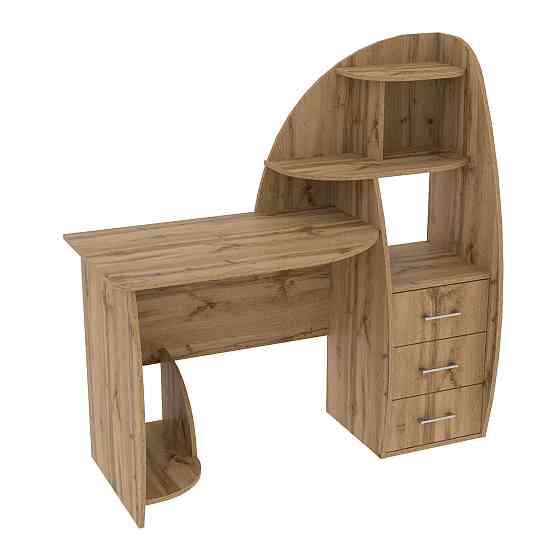 Стол письменный СКП-2 №10, Дуб Аппалачи, 1300/550/1300 Львов