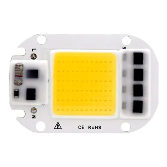 Світлодіодна матриця COB LED 50 Вт 4500 лм 220 В з драйвером теплий білий MasterSem Київ