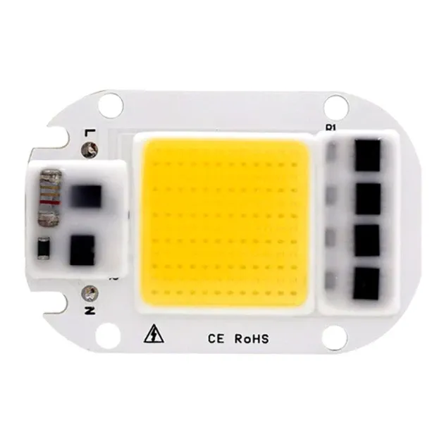 Світлодіодна матриця COB LED 50 Вт 4500 лм 220 В з драйвером теплий білий MasterSem Київ - фото 5