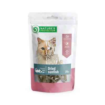 Ласощі для котів Nature&apos;s Protection snacks for cats dried sunfish 20 г (SNK46117) Вінниця