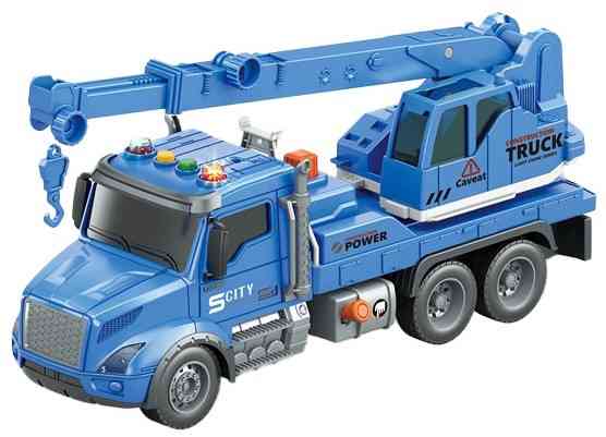 Игрушка CARS S Строительный кран голубой 1:14 (CJ-4436958) (7120407) Киев