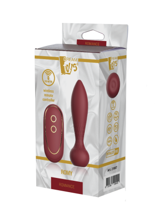 Анальный вибратор с дистанционным управлением Dream Toys ROMANCE ROMY Sex Aura Киев