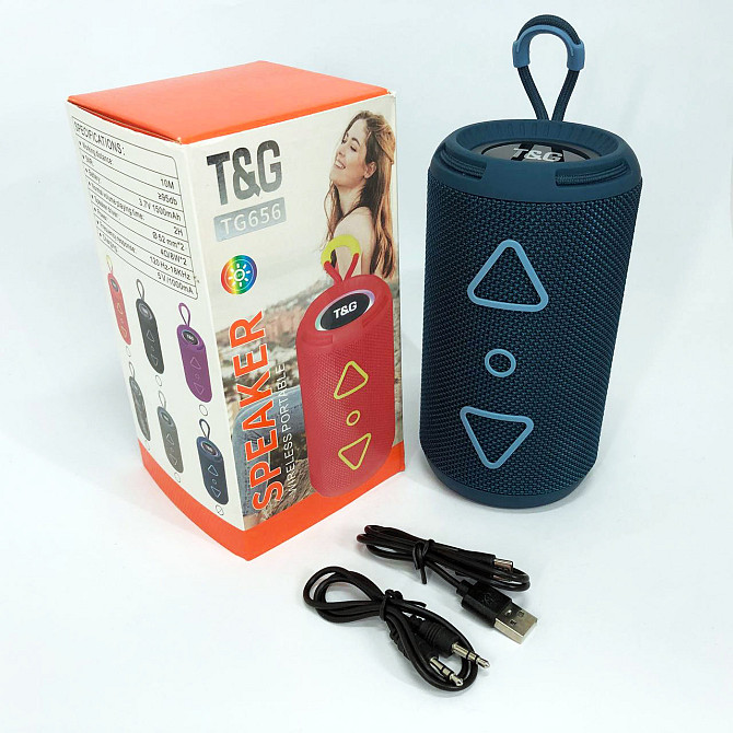 Портативная bluetooth колонка музыкальная TG656, Bluetooth колонка с хорошей батареей GB-11 Львов - изображение 1