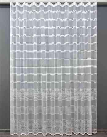 Тюль VR-Textil 1887т Lauren Жакард Білий 300х270 см (42-0840) Київ