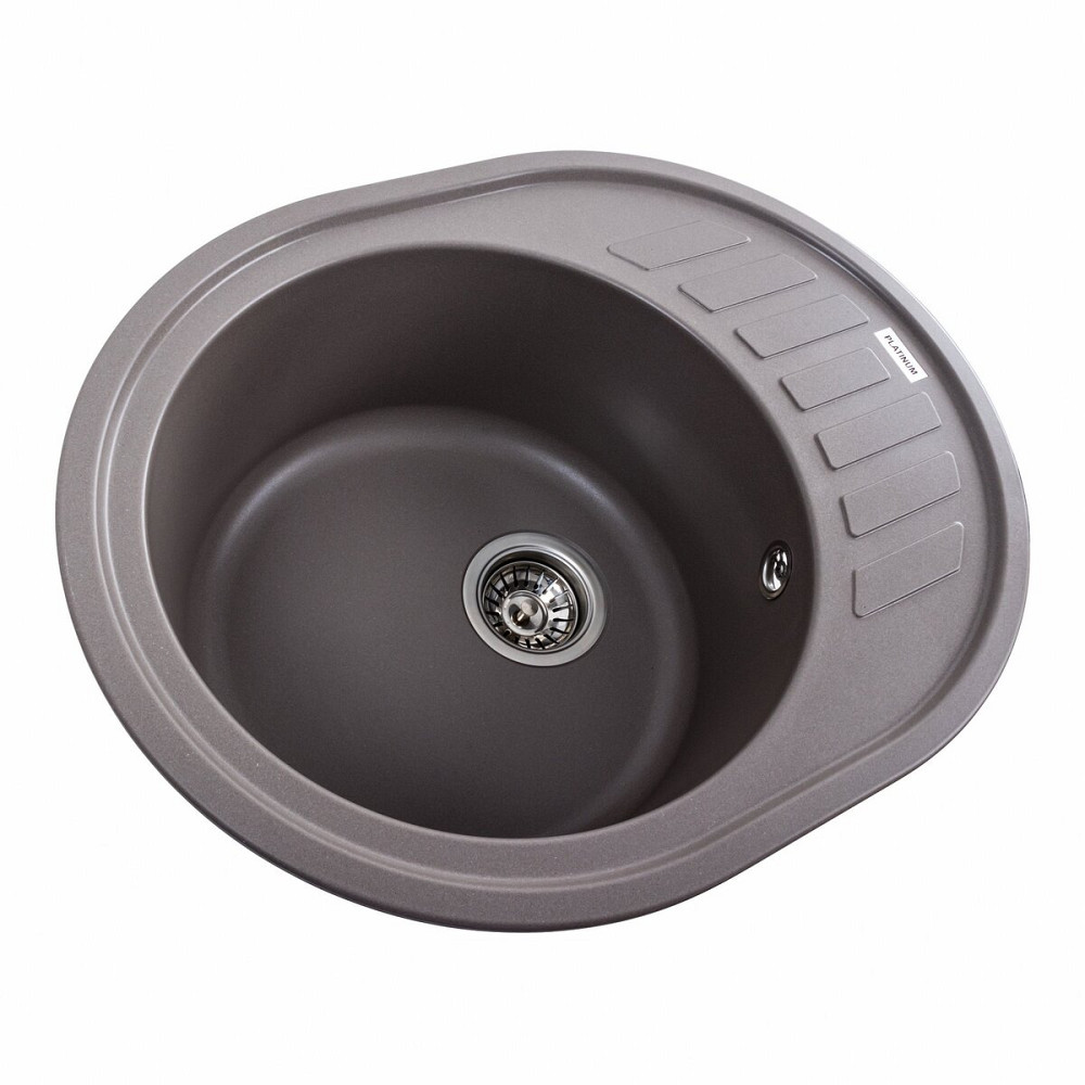 PLATINUM Гранітна мийка для кухні Platinum 6250 SOUL матова Дюна Киев - изображение 2