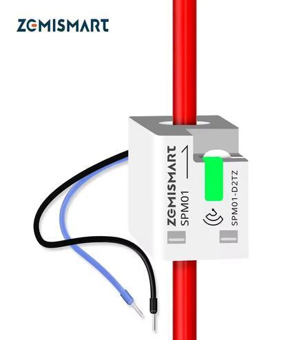 Енергометр Zemismart SPM01 63А, 1P+N, Zigbee, для контролю споживаної енергії Київ - фото 2