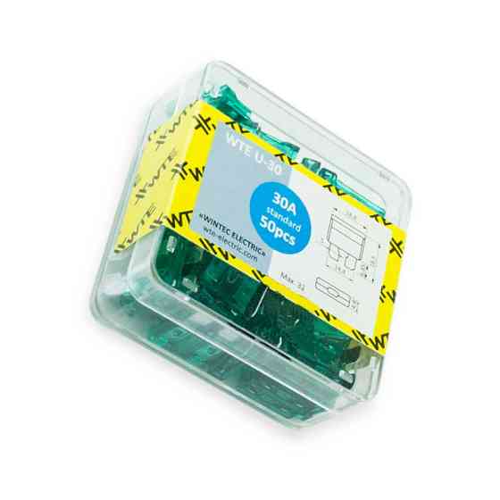 Запобіжники Євро АТО (WTE) 30А (коробка 50шт) Мукачево