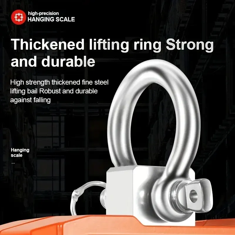 Электронные крановые весы OCS-S1 до 1000 кг с LED дисплеем и пультом ДУ, металлический корпус, тарирование Киев - изображение 10