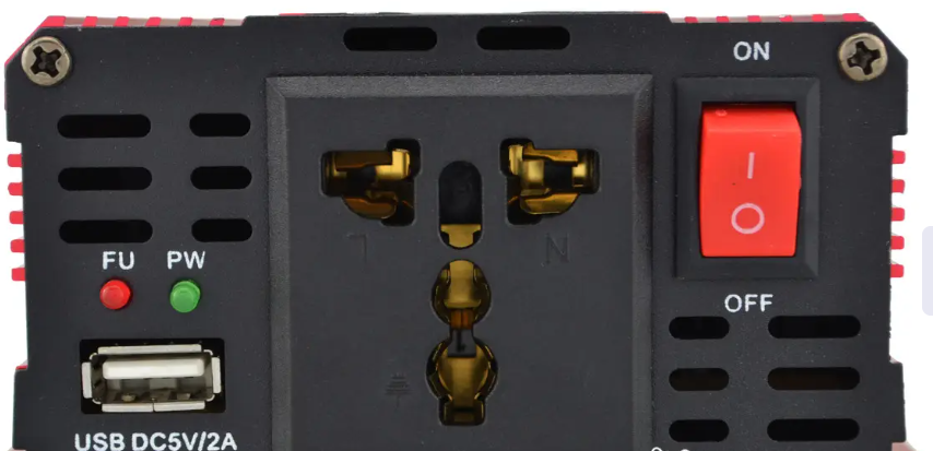 Автомобильный инвертор 1000W KC-1000D LCD 12V 2812-11043 Одесса - изображение 6