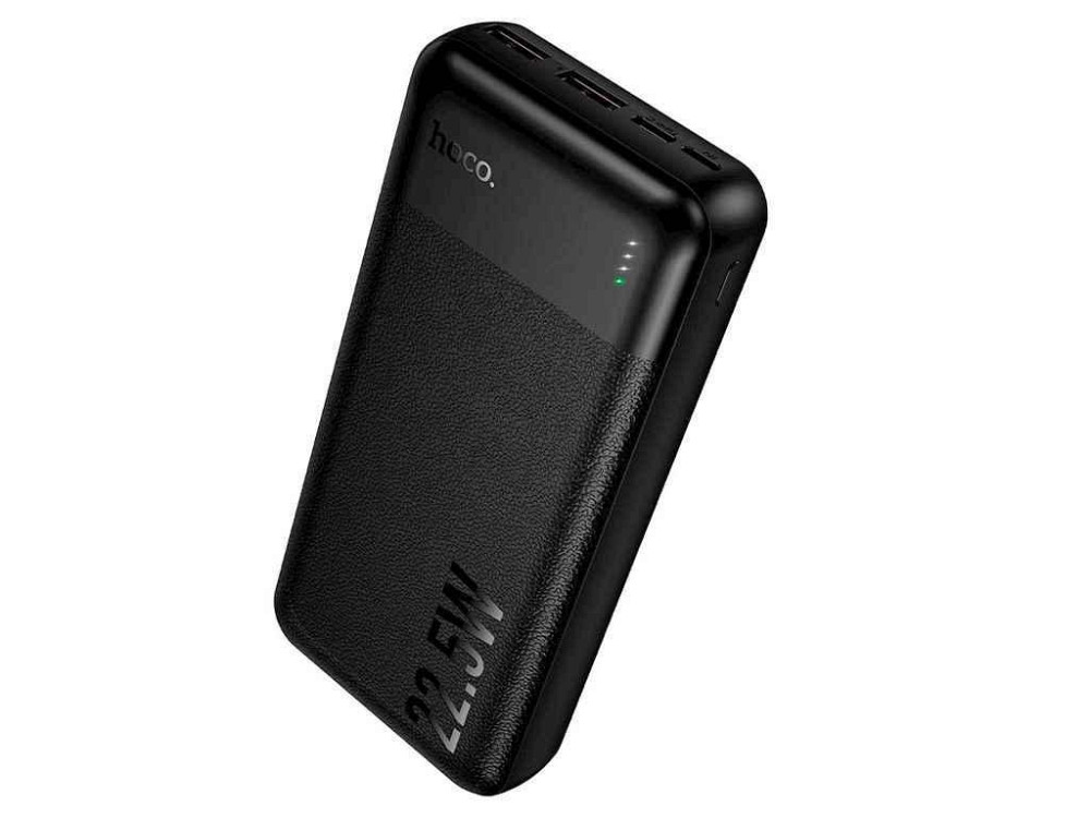 Power Bank 20000mAh J159A 2A/2USB/22.5W/PD20W/LED індикатор чорний ТМ HOCO Київ - фото 1
