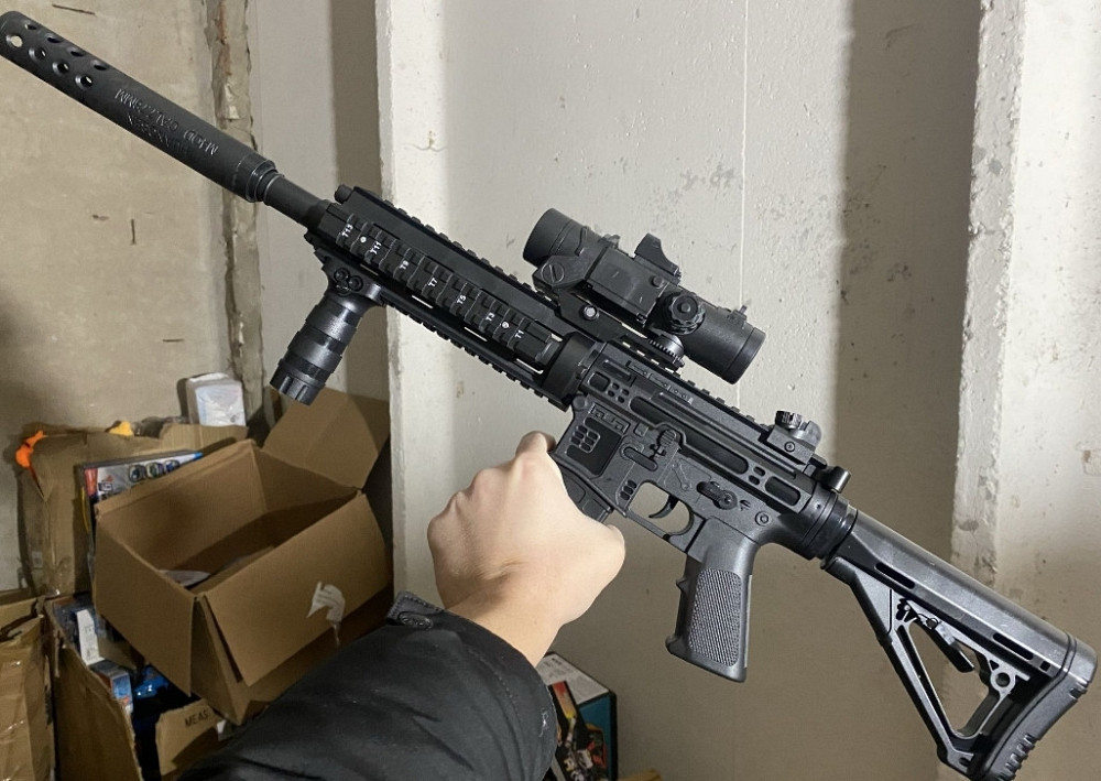 Мощный Орбиган Автомат М416 PUBG серия, аккумулятор, стріляє Орбіз Харьков - изображение 5