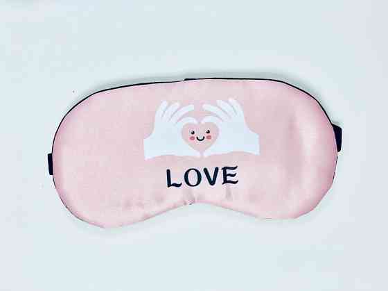 Маска для сна с охлаждающим эффектом гелевой вставкой Love Винница